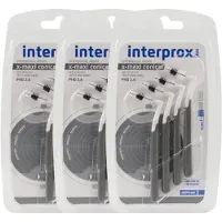 Interprox Plus X-Maxi - PHD 2.6 - Grijs - 3 x 4 stuks - Voordeelpakket