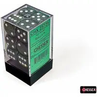 Chessex Recon Gespikkeld D6 16mm Dobbelsteen Set (12 stuks)