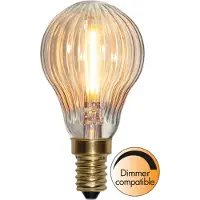 Star Trading Standaard Bol Soft Glow - E14 - 0.8W - Super Warm Wit - 2200K - Dimbaar