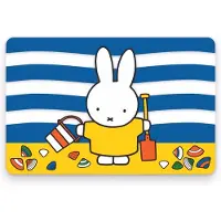 Nijntje Tafel Placemats op het strand - Set van 3x stuks - 44 x 29 cm - Ontbijt/diner of knutselen - Peuters/kleuters