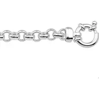 The Jewelry Collection Zilveren Collier jasseron 5 1018697 42 cm