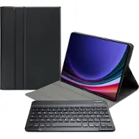 Mobilize Tablethoes geschikt voor Samsung Galaxy Tab S9 FE Hoes | Detachable Bluetooth Keyboard -