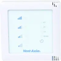 Vent-Axia Multihome SSU-BZ - 4-standenschakelaar draadloos RF - Batterij - ZWART