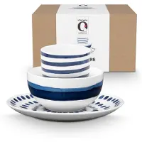 Vt wonen Serviesset vtwonen Breakfast Painted (Set van 3)