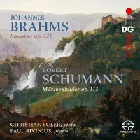 OUTHERE Christian Euler, Paul Rivinius - Brahms: Sonatas Op. 120 Arr. Viola & Schumann: Marchenbilder Op. 113 (SACD)