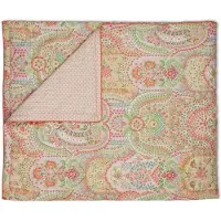 Pip studio Quilt Jabali Flower Koraalrood-270 x 260 cm