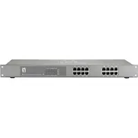 LevelOne FEP-1612 Fast Ethernet (10/100) Power over Ethernet (PoE) Grijs