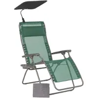 Lafuma - Zen Edition - Zero-Gravity relaxstoel - 3 GRATIS accessoires - Inklapbaar - Verstelbaar - Batyline Iso - Groen Foret