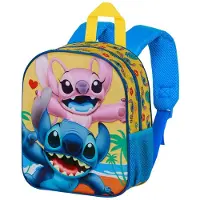 KARACTERMANIA - Disney - Lilo en Stitch Ocean - 3D Elite - Kleine Peuter Rugzak - Kleuter Backpack - Rugtas - Blauw