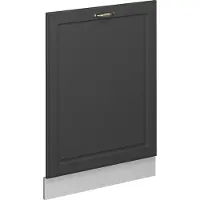 Vicco Fame-Line Vaatwasserfrontpaneel – 60 cm zonder werkblad Anthrazit-Gold Landhaus
