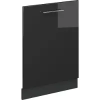 Vicco Fame-Line Vaatwasserfrontpaneel – 60 cm zonder werkblad Antraciet Hoogglans