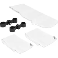 Vonroc Partytent Koppelsysteem – Voor Premium Partytent PT501XX - Wit