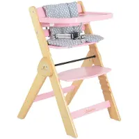 Cangaroo Caramel Pink 2-in-1 Meegroei Kinderstoel 111993