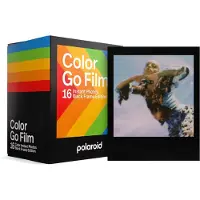 Polaroid Color instant film for Go - Black Frame Edition - Double Pack - 16 foto's