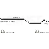 ERNST 054492 Voorpijp