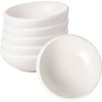 Villeroy & Boch Dessertschaaltje NewMoon Wit (6-Delig)