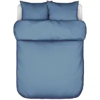 Marc O'Polo Dekbedovertrek Senja Space Blue Katoen-240 x 200 / 220 cm | Lits-Jumeaux