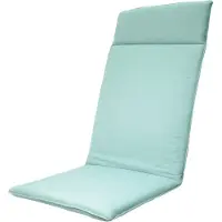 Madison Tuinstoelkussen Universeel Napels Azure Water Reppelent Hoge Rug (120 x 50 cm)