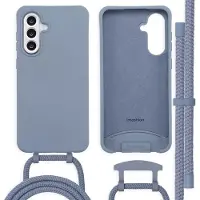 IMoshion Color Backcover met afneembaar koord voor de Samsung Galaxy A36 / A56 - Ash Blue