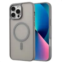 IMoshion Color Guard Backcover met MagSafe voor de Apple iPhone 13 Pro Max - Grijs