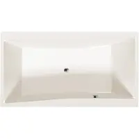 Sapho Rechthoekig Ligbad Quest 180x100x49 cm Gebroken Wit