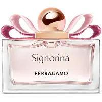 Salvatore Ferragamo Signorina, voor dames, 100 ml, niet navulbare fles, spray, INGREDIËNTEN: ALCOHOL DENAT. (SD ALCOHOL 39-C), PARFUM (FRAGRANCE), AQUA (WATER), BENZYL SALICYLATE, LINALOOL,..., 115 mm