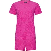 Rebelle Felroze badstof shortama | Maat 44