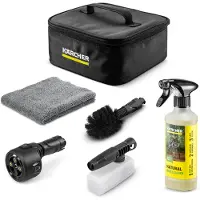 Kärcher Bike Kit voor mobiele reiniger OC - Multi jet - Foam Jet - Borstel - Microvezeldoek - Accessoiretas en Reinigingsmiddel - Schoonmaak van fietsen, mountainbikes en kinderwagens