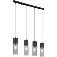 Globo Lighting Strakke Hanglamp Annika 4 Lichts