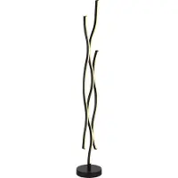 Globo Lighting Vloerlamp Geronimo zwart
