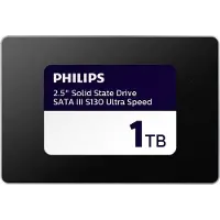 Philips Interne SSD 2.5 inch SATA III – 1TB – tot 550 MB/s Lezen – tot 520 MB/s Schrijven – S130 Ultra Speed – SSD voor Laptop en Desktop
