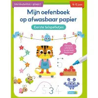 Deltas Mijn oefenboek Eerste telspelletjes 4-5j Boek