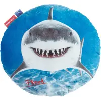 Freek Vonk Haai Kussen Sierkussen - dia 40 cm - Blauw