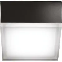 LCD LED-wandlamp buiten 1425/1426, zwart, Aluminium, LED wandlamp buiten
