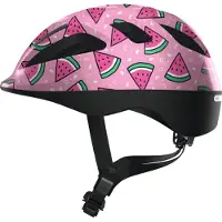 ABUS Fietshelm SMOOTY 2.0 pink watermelon S - 45-50 cm - pink - Geschikt voor gebruik op kinderfietsen - 200 g