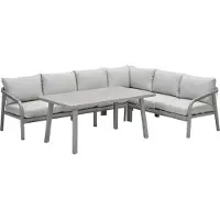 Garden Impressions Tarera lounge dining set 5-delig R - taupe