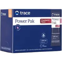Trace Minerals - Elektrolyt Stamina Power Pak, Cranberry - 30 zakjes