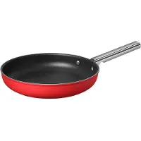 Smeg Braadpan 28cm Rood