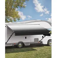 Vevor Caravan Luifel Universele Intrekbare Luifels (426,7 cm) Waterdichte Zonnekap met Aluminiumlegering Frame