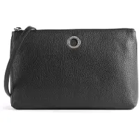 Mandarina Duck Mellow Leather Crossbody tas zwart