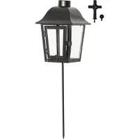 Star Trading Serene lantaarn, grondspies, graflantaarn, decoratie, zwart, voor buiten, 45 cm