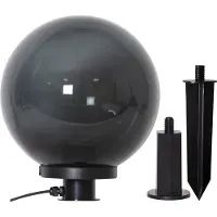Star Trading Orby, decoratieve lichtfiguur, zwart, IP44, 1 lamp, E27, 230 V