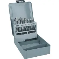 Bosch 2608597527 Kegelverzinkboorset 6-delig 6.3 mm, 8.3 mm, 10.4 mm, 12.4 mm, 16.5 mm, 20.5 mm HSS Cilinderschacht 1 set(s)