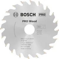 Bosch Accesorios 85x15x20d Houtcirkelzaagblad