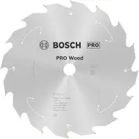 Bosch 2608837697 2608837697 Hardmetaal-cirkelzaagblad 184 x 16 mm Aantal tanden: 16 1 stuk(s)