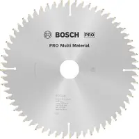 Bosch Accesorios 2608640446 PRO Cirkelzaagblad - 216 X 30 X 60T - Multi Materiaal