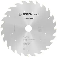 Bosch Powertools 2608837667 PRO Accu Cirkelzaagblad Voor Hout - 136 X 15,87 X 24T