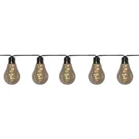 Star Trading LED lichtketting Glow, 10-lamps, rookgrijs