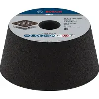 Bosch 1608600231 Schuurkom, conisch-metaal/gietijzer 90 mm, 110 mm, 55 mm, 16 1608600231 1 stuk(s)
