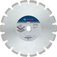 Bosch Accesorios 2608603641 Best for Asphalt Diamanten doorslijpschijf Diameter 350 mm Boordiameter 20.00 mm Asfalt 1 stuk(s)